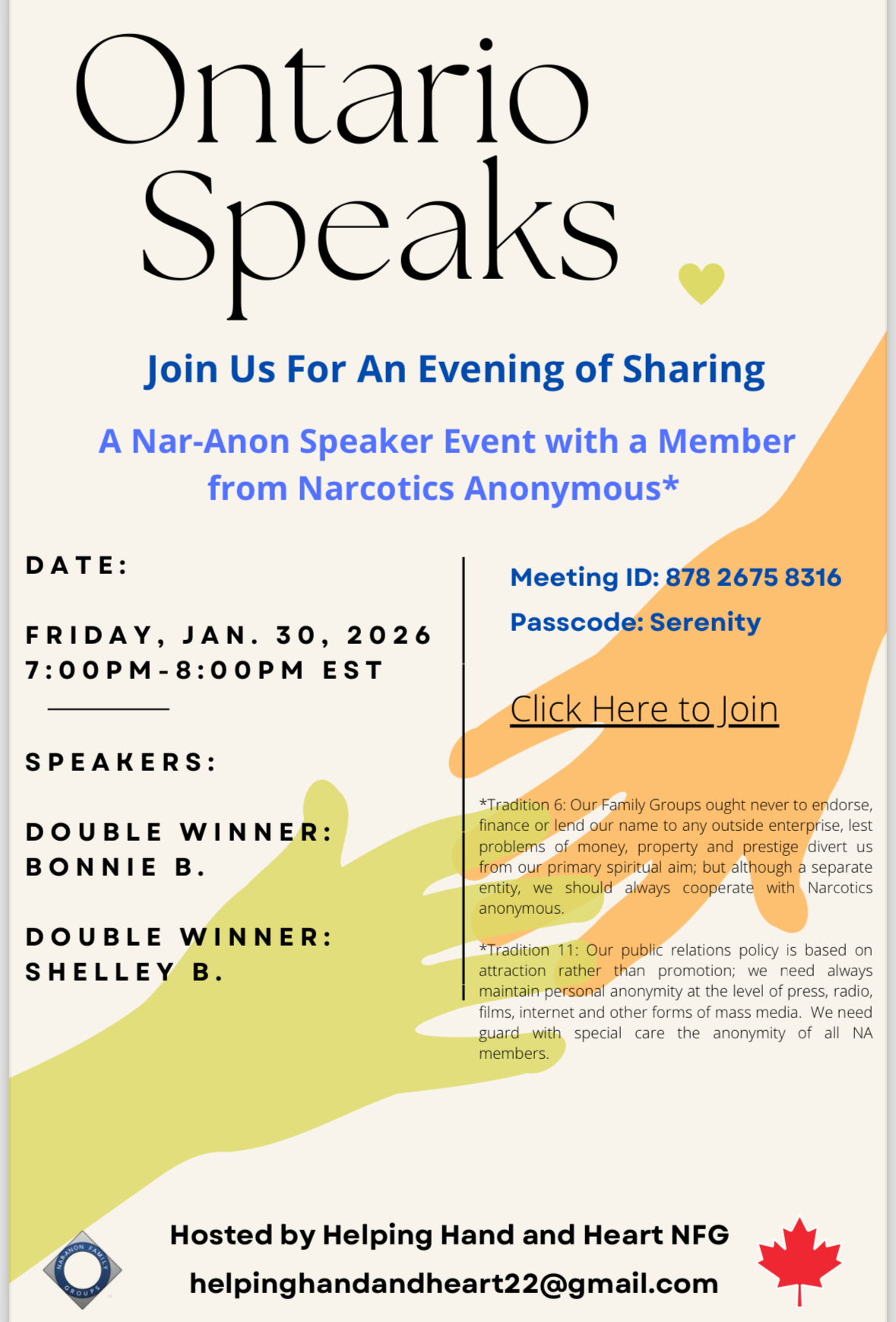 Ontario Speaks, January 2026